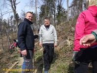 Tudi župan MOL g. Zoran Jankovič je prišel saditi sadike